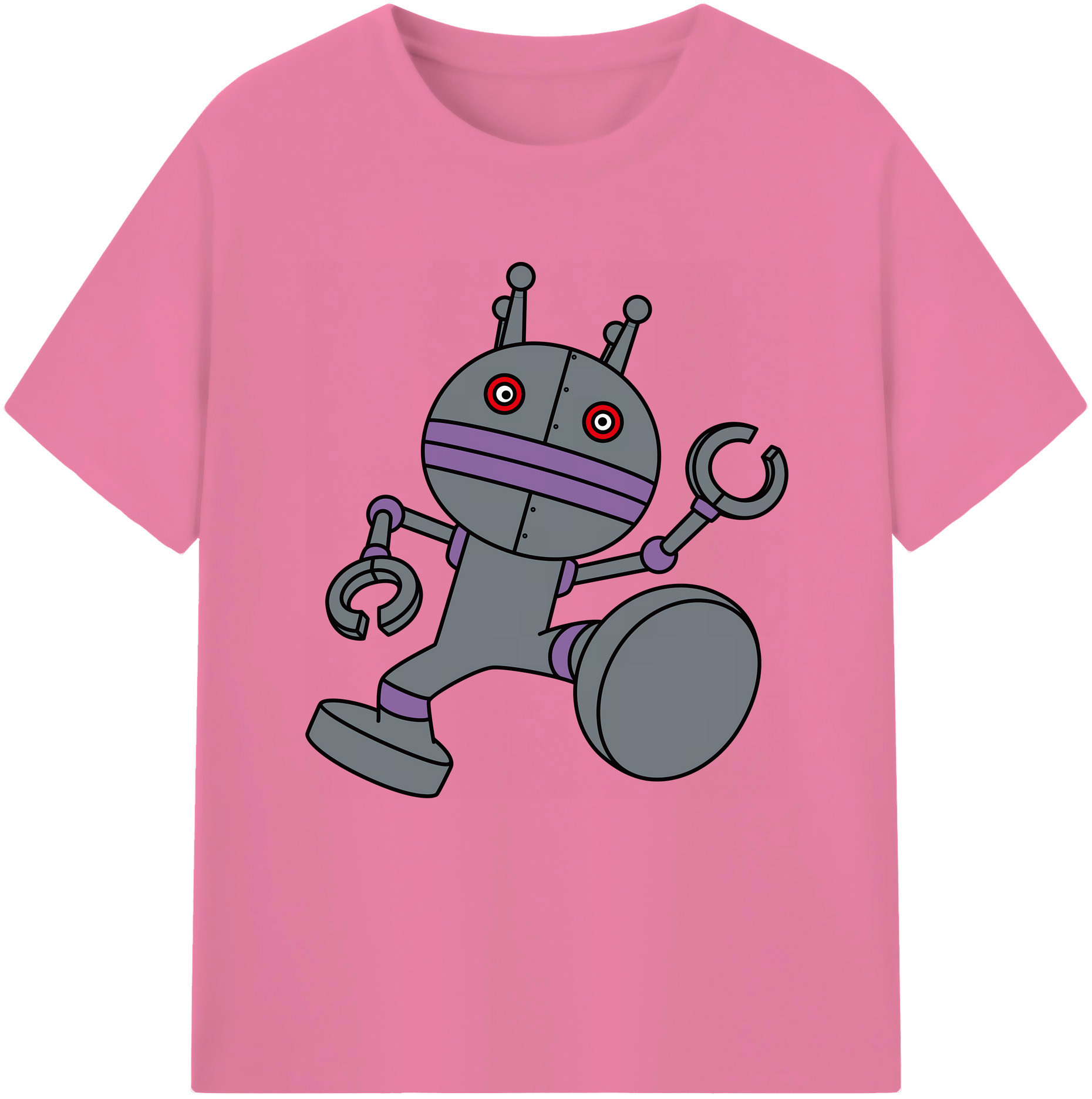 （画像用） アンパンマン Anpanman 綿100％半袖Tシャツ（フロントプリント）